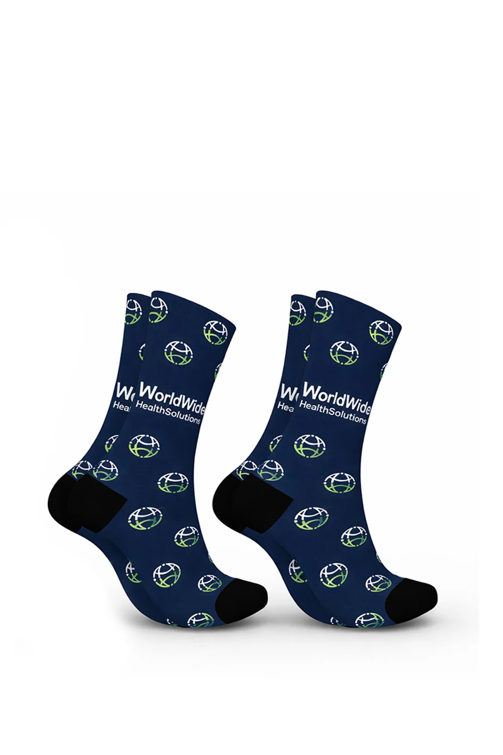 Sustainable Premium Crew Socks (2-Pack) | WWHS