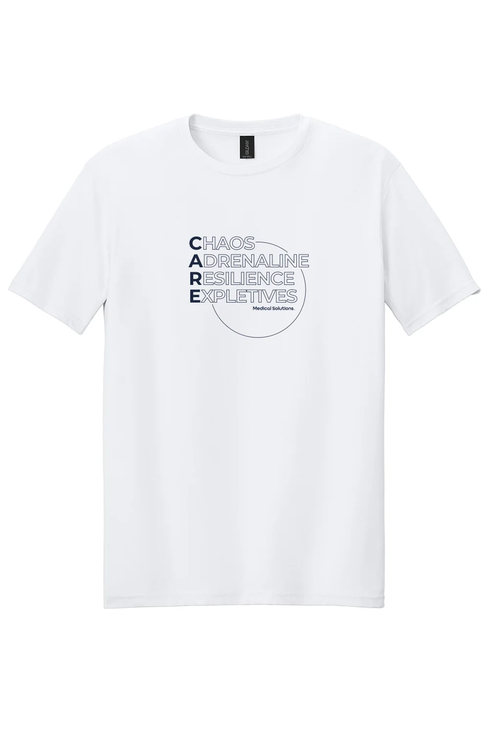 Alternative view of Men's Care Softstyle T-Shirt | MedSol