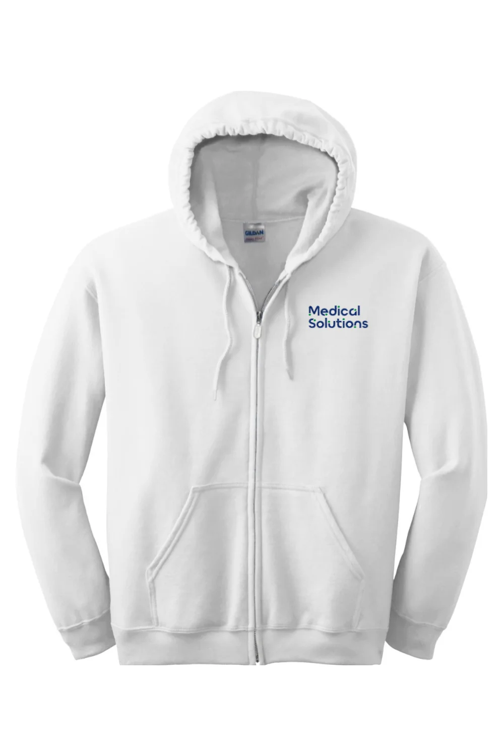 Alternative view of Men's Full Zip Hoodie | MedSol