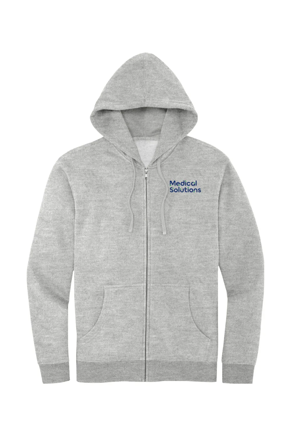 Alternative view of Men's Fleece Hoodie | MedSol