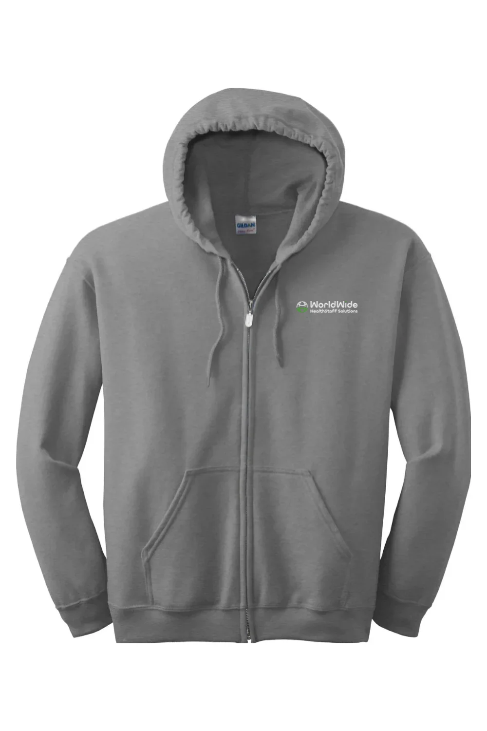 Men's Full Zip Hoodie | WWHS - Image 2