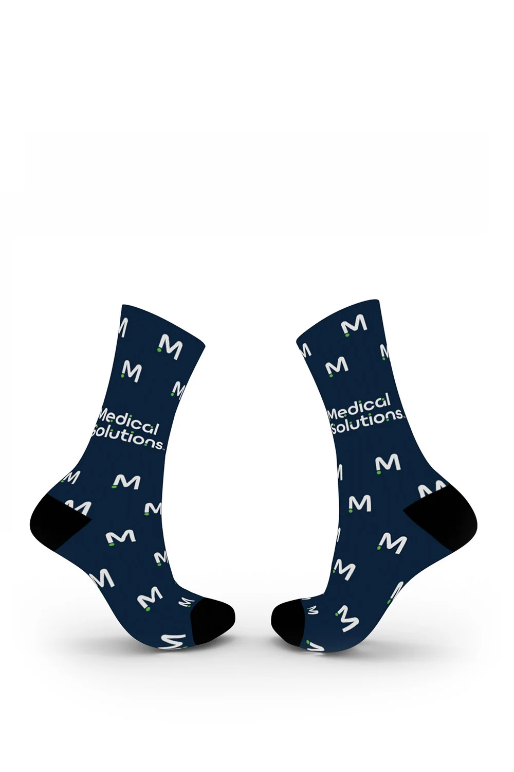 Alternative view of Sustainable Premium Crew Socks (3-Pack) | MedSol